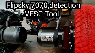 Flipsky 7070 motor detection.