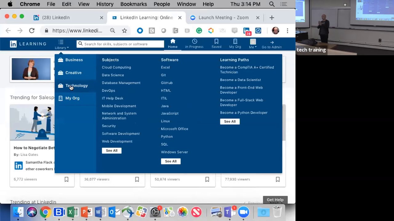 Linkedin Learning At Stanford University It