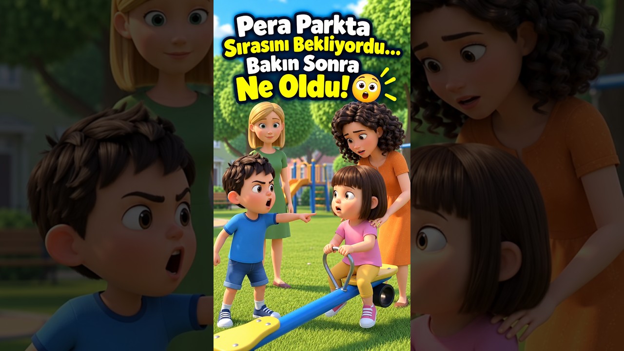 Pera Parkta Sırasını Bekliyordu… Bakın Sonra Ne Oldu! 🥺🎠 #shorts
