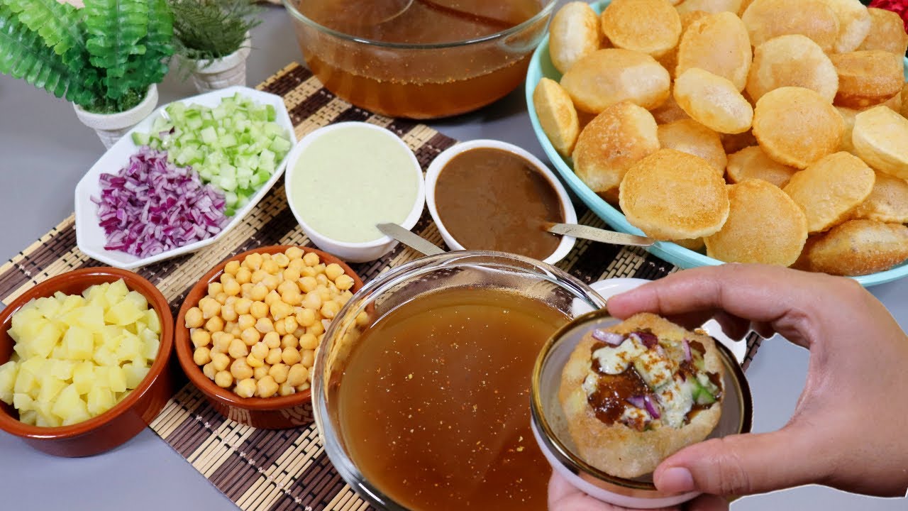 Gol Gappay Banane Ka Asaan Tarika Pakistani Street Style Gol Gappa