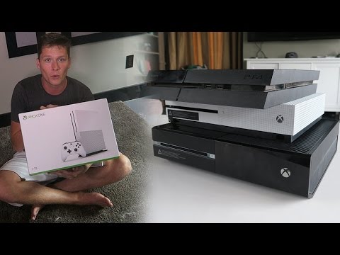 2TB Xbox One S Unboxing + PS4 Comparison