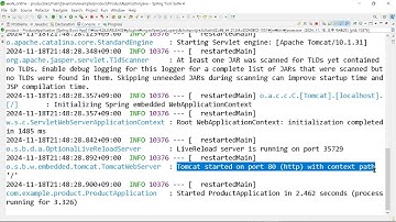 ProductApplication.java - 스프링 부트 미니 프로젝트, jsp+oracle+mybatis, 상품관리