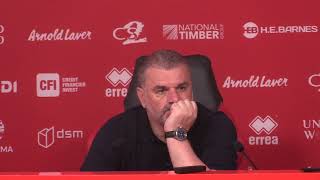 PRESS CONFERENCE: Ange Postecoglou: Sheffield United 0-3 Tottenham