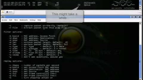 Breaking WEP in 10 minutes