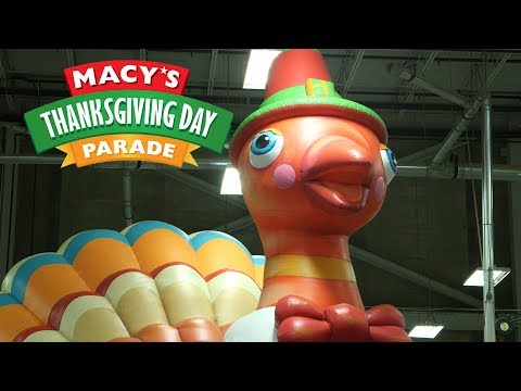'2017 Macy's Thanksgiving Day Parade' Behind The Scenes