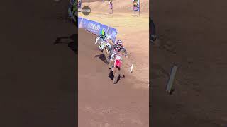 INSANE scrub pass in @ProMXChampionship race #shorts #motorsportaustralia