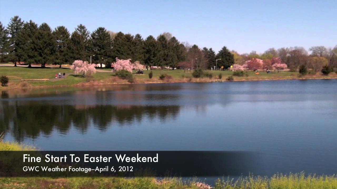 GWC Weather Footage--April 6, 2012--Fine Start To Easter Weekend - YouTube