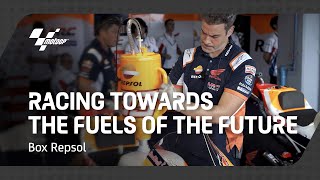 Racing Towards The Fuels Of The Future  Box Repsol