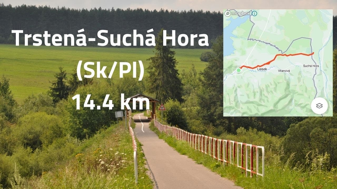 Cyklotrasa: Trstená - Suchá Hora  SK/PL hranica