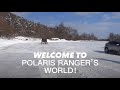 Polaris Off-road 雪上試乗イメージ