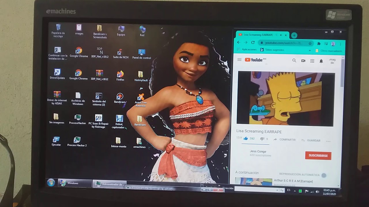 Lisa Scream EARRAPE Has BSOD