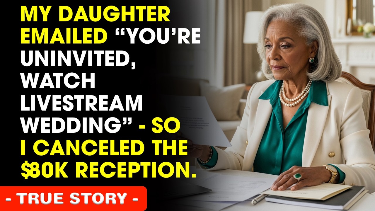 My Daughter Emailed 'You're Uninvited, Watch Livestream Wedding' — So I Canceled The $80K Reception