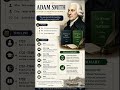 Adam Smith: The Father of Modern Economics &amp; The Invisible Hand #class12economics #economics #cbse