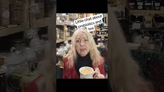 Probiotics, digestion and pumpkin spice tea #probiotics #probiotic #prebiotics #miso #sauerkraut 