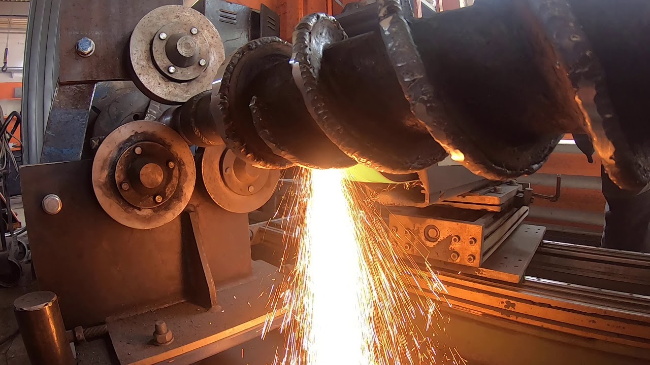 Ремонт шнековой пары экструдера (для полиэтилена)