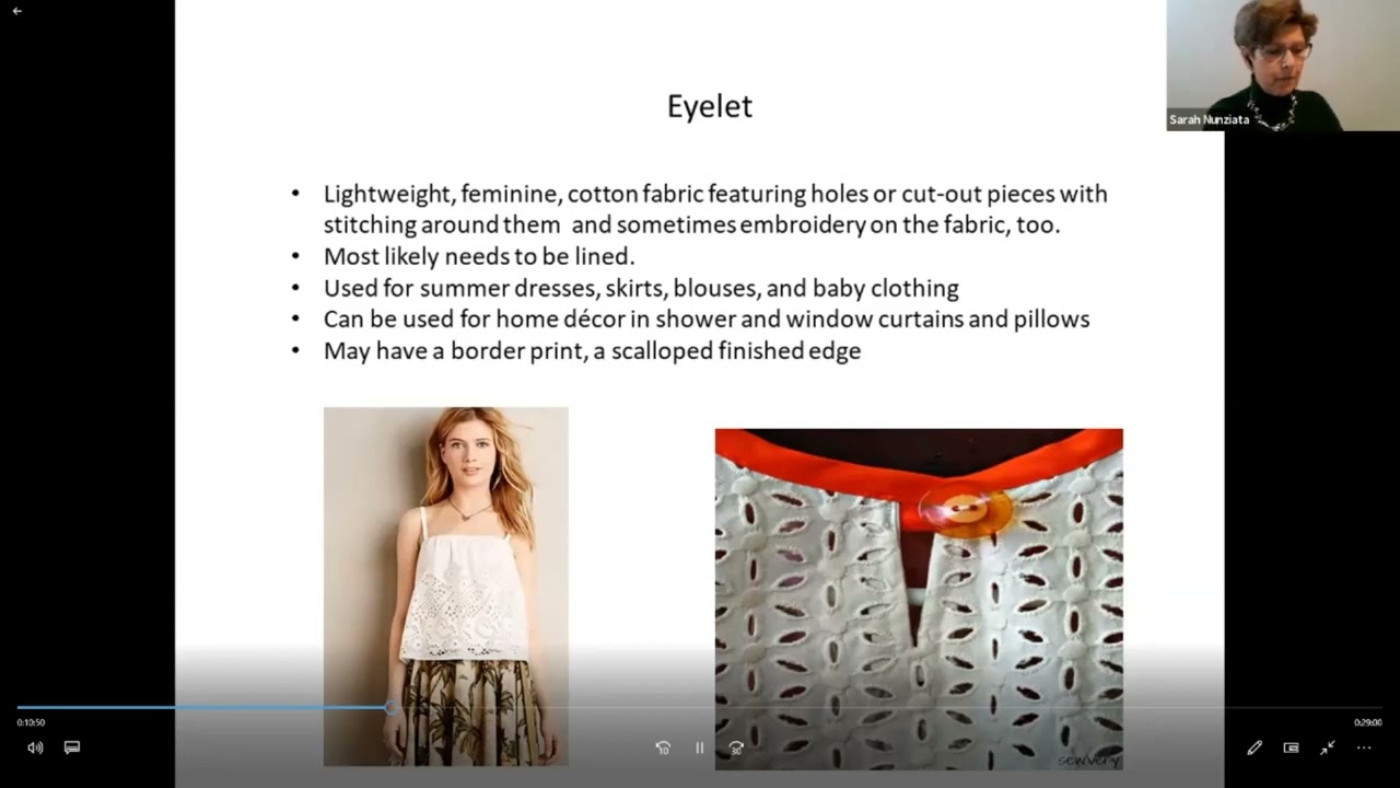 Fabrics Fact & Fiction YouTube