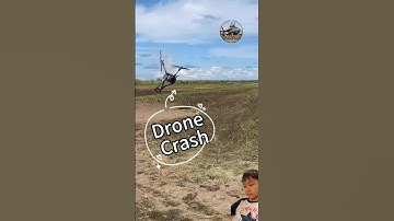 Amazing drone crash #rcmodel #dronevideo #rccrash #dronecrash #rcaircraft #agriculturedrone