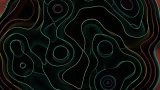 Bright Abstract Neon Lines Round Circle Line Motion Animated Texture Background Free Version Footage