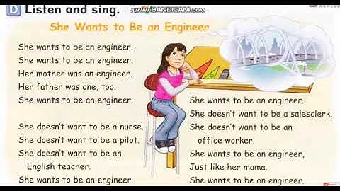 She Wants To Be An Engineer