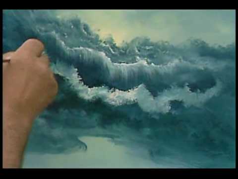 Bill Alexander paints a wonderful seascape part 2/...