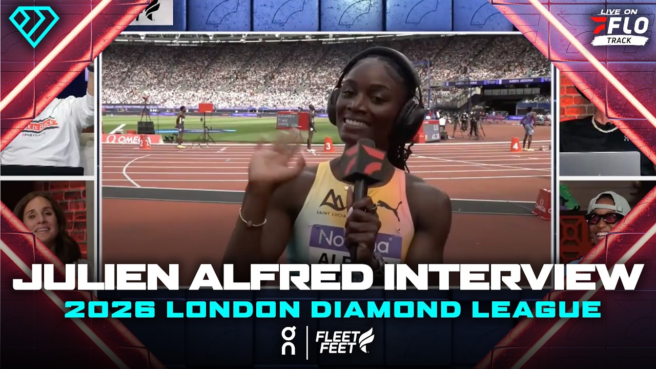 Julien Alfred Breaks Down Her 200m Win In London | 2026 London Diamond League