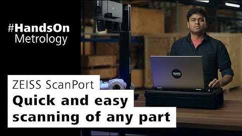 ScanPort: Quick and easy scanning of any part