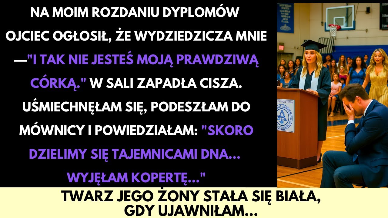Na Mojej Graduacji Ojciec Mnie Wydziedziczył—Ujawniłam Rodzinny Sekret, Którego Nie Mógł