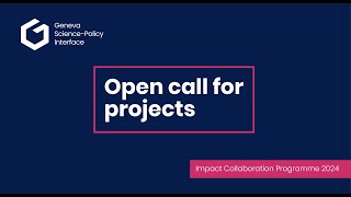 Apply to the 2024 Impact Collaboration Programme!