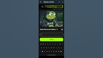 Memes Lab Daily Memecoin Cipher Code 30 November #memes #memeslab #cipher #code #30november #30nov