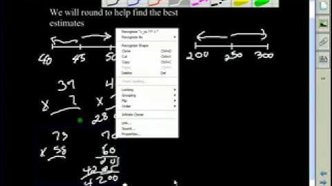 Estimating Products of 2 amp 3 Digit Numbers