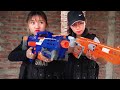 Xgirl nerf studio top 2 cherrys action x girl nerf confront the criminal group