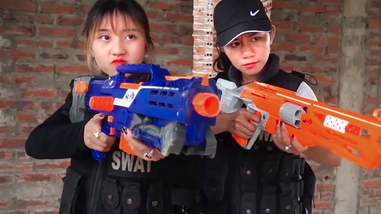 Xgirl Nerf Studio Top 2 Cherry’s Action X Girl Nerf Confront The Criminal Group