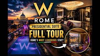 Inside Rome’s Most Luxurious Hotel Suite | W Rome Presidential Tour