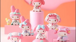 My Melody Secret Forest Tea Party Figures from Miniso Unboxing