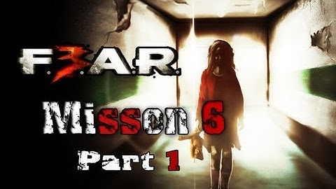 F.E.A.R 3 Walkthrough - Fear 3 - Episode 6 ( Part 1 ): Bridge w/ Face cam and Commentary #8