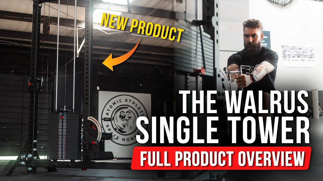 Our Next HUGE Product Is Here | The Walrus Lat Pulldown Low Row Tower by Fringe Sport