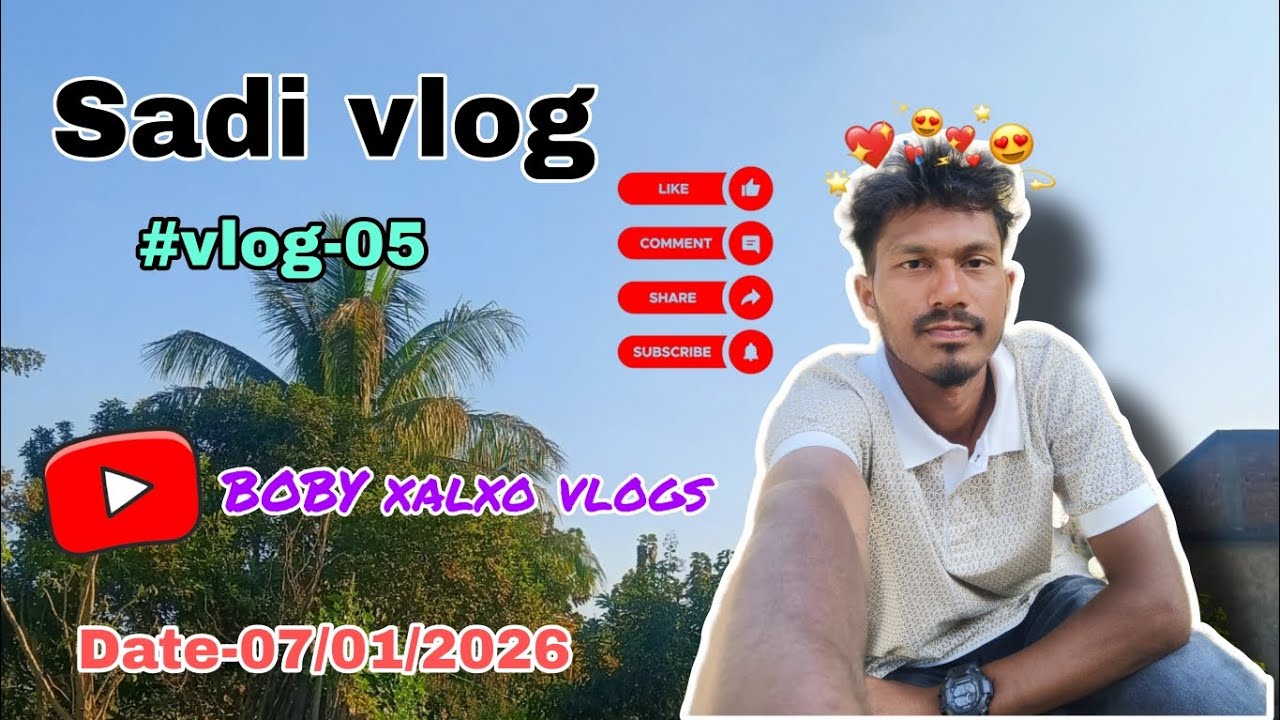 Sadi vlogs || Mobile Tut Gaya 😭 ||▶️ Boby xalxo vlogs || Date-07/01/2026 