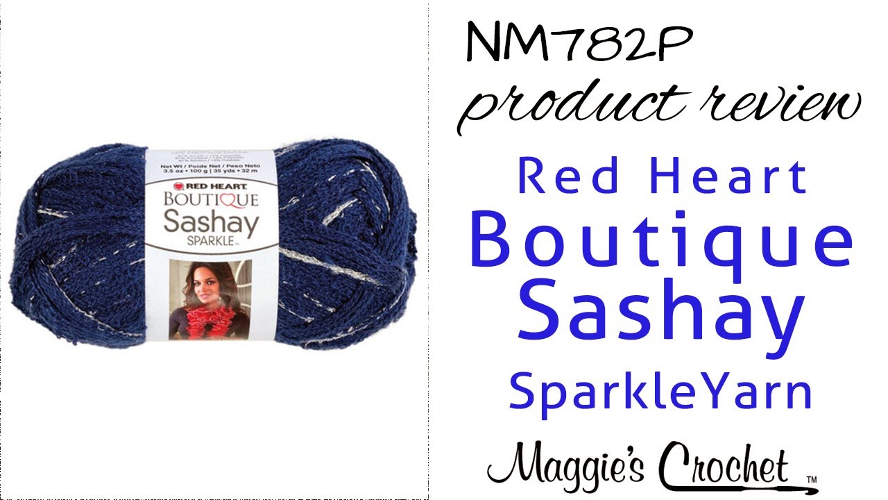 Sashay Sparkle Yarn Review by Maggie Weldon