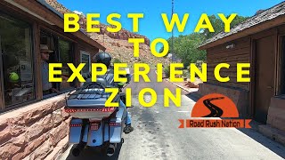 The Best way to see Zion National Park on your Harley Davidson