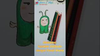 Mewarnai Karakter Oddbods dengan Pensil Warna Mewarnai Karakter Oddbods dengan Pensil Warna