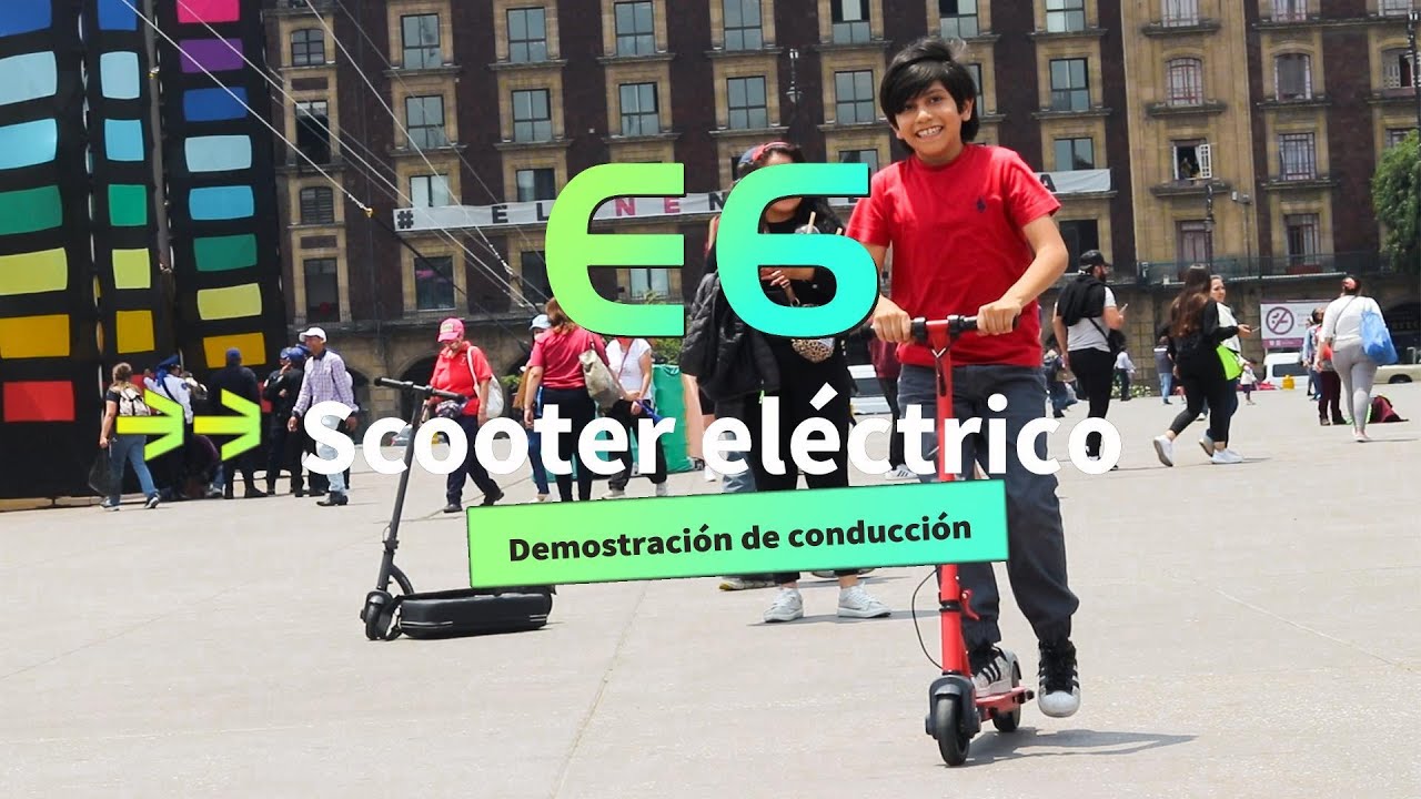 Scooter Eléctrico Para Niños Led Honey Whale E6 10km/h 100w Color