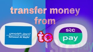 HOW TO TRANSFER MONEY FROM ALRAJHI BANK TO STC PAY  ACCOUNT/ONLINE MONEY TRANSACTION/Saudi arabia screenshot 5