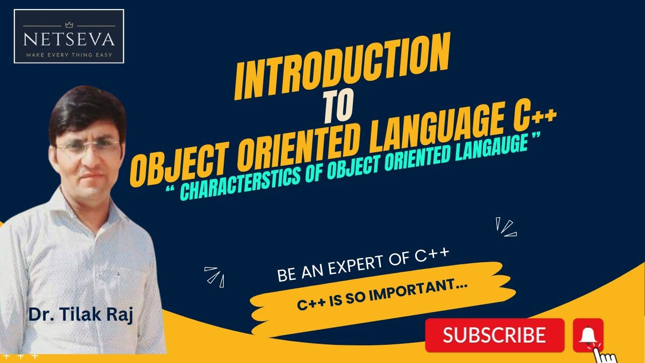 Introduction to object oriented programming using c++ by Netseva - YouTube