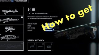 This is How to Unlock the New E- 11D in Star Wars Battlefront 2 (And Gameplay) screenshot 2
