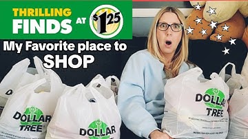 DOLLAR TREE Haul | WOULD YOU GET? NEW GREAT FINDS ONLY $1.25