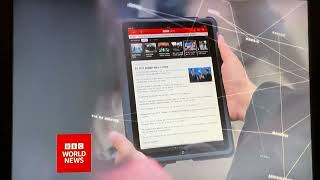 BBC World News Breakbumper - iPad on BBC News app
