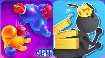 Join Blob Clash 3D Vs Tiny Run 3D😎😍😍😎Satisfying Big Levels Android iOS Gameplay New  Max levels