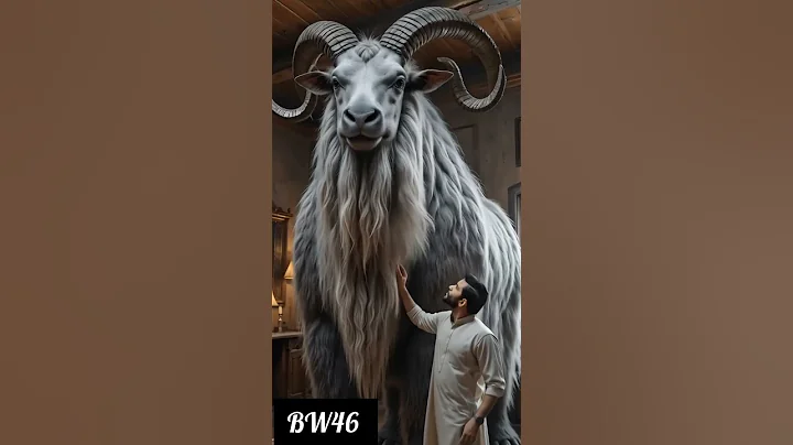 The World's Biggest Markhor! | A Real-Life Magical Moment #markhor #animals #animalworld #shortsfeed