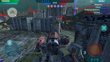 War Robots: Test Server 03 {WR 2.5.0 (176)  Platform: Android}