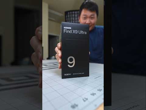 Video Oppo Find X9 Ultra Android Smartphone Unboxing